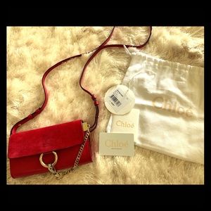 Chloé wallet on strap